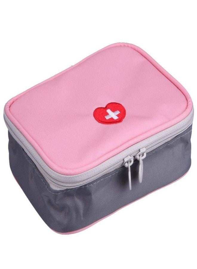 LOMESH Nylon First Aid Bag Family Pill Organiser Waterproof Portable Storage Box | First Aid Pouch - Image 1